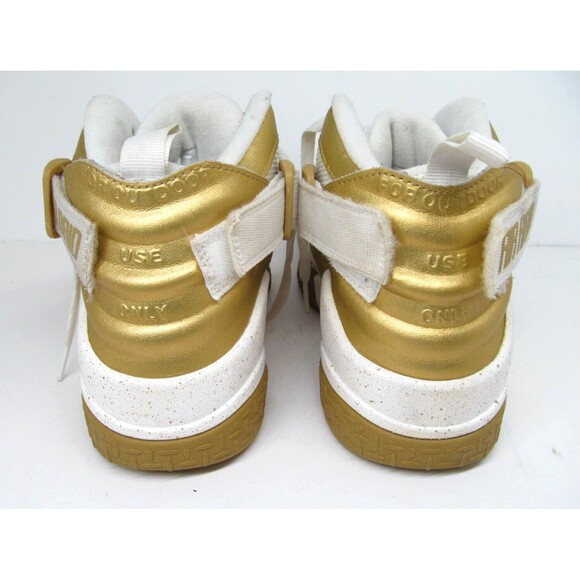 Nike Air Raid 642330-007 Mens Metallic Gold Basketball Sneakers US 8.5 EUR 42 main image 4